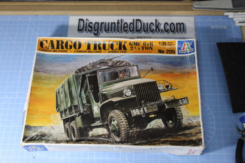 Italeri GMC 6X6 Cargo Truck Scale Model