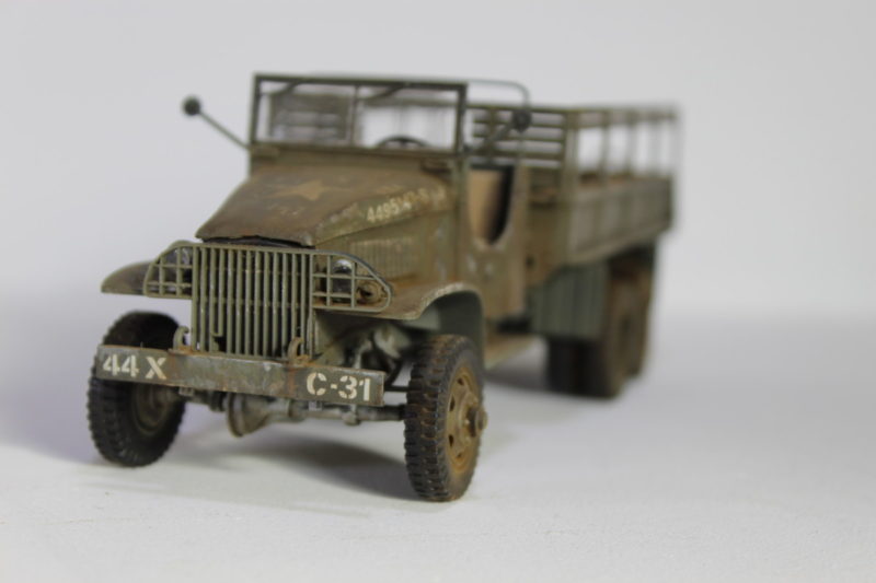 American Second World War Scale Model Cargo Truck