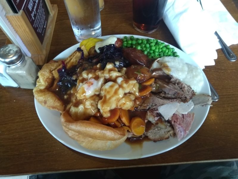 King Size Roast Dinner At Toby Carvery