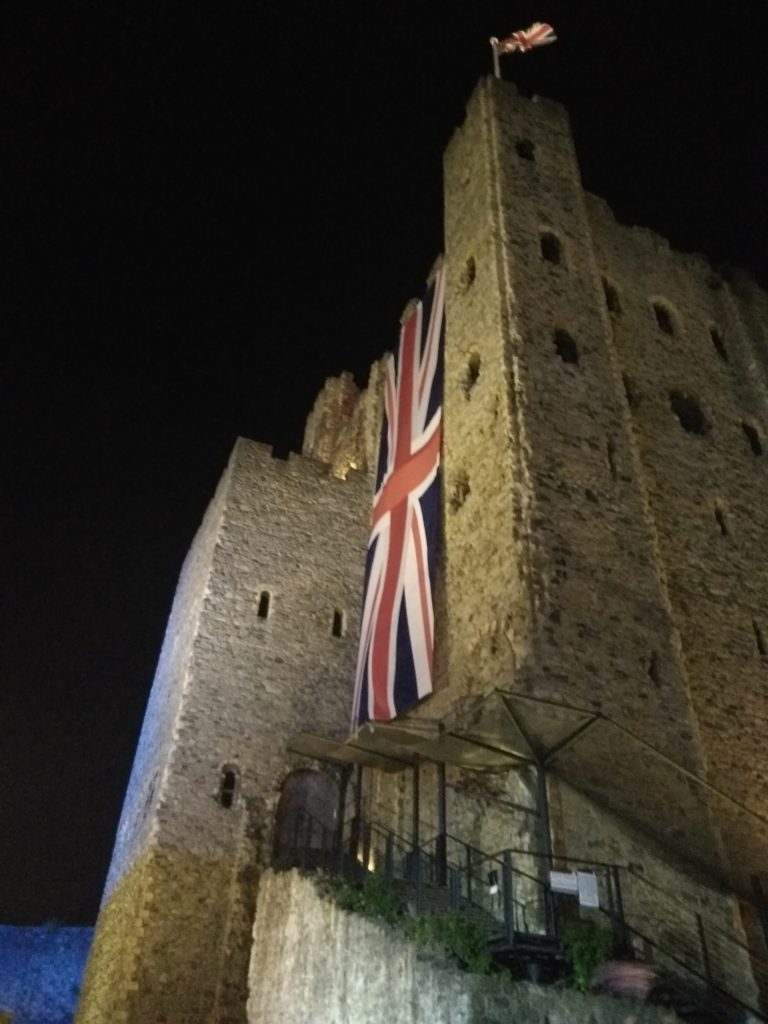 Rochester Castle At Night 