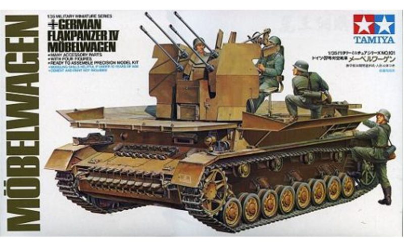 Tamiya 135th scale German Flakpanzer IV Mobelwagen