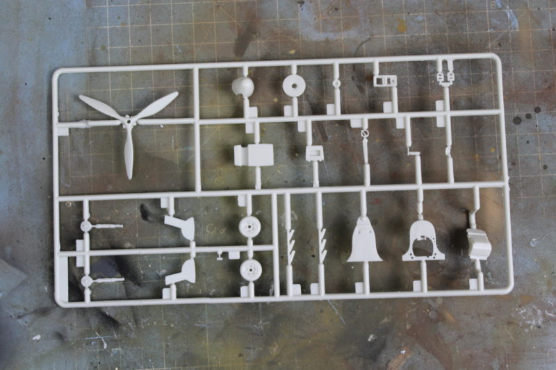 Rest Of The Parts For The Revell 1/48th Scale Spitfire Plastic Model Kit
