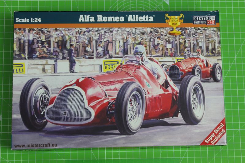 Mistercraft 124th Scale Alfa Romeo Alfetta Model Kit