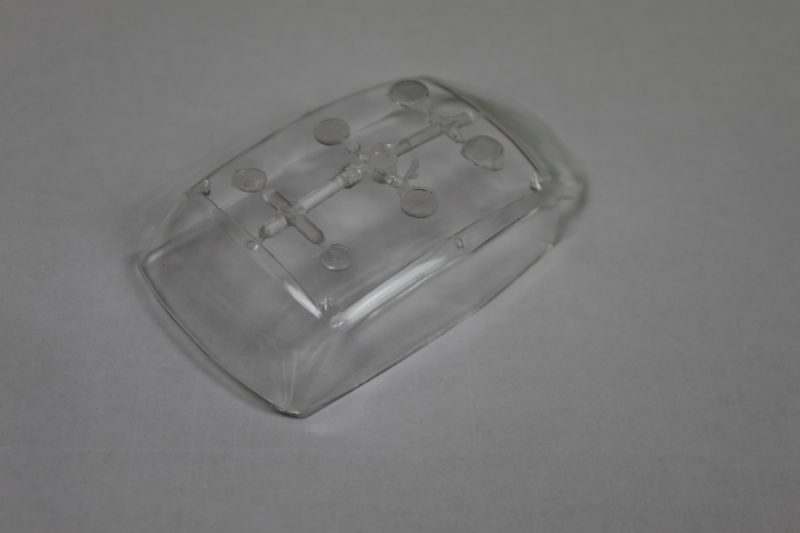 124th Scale Aoshima Beetle Clear Parts