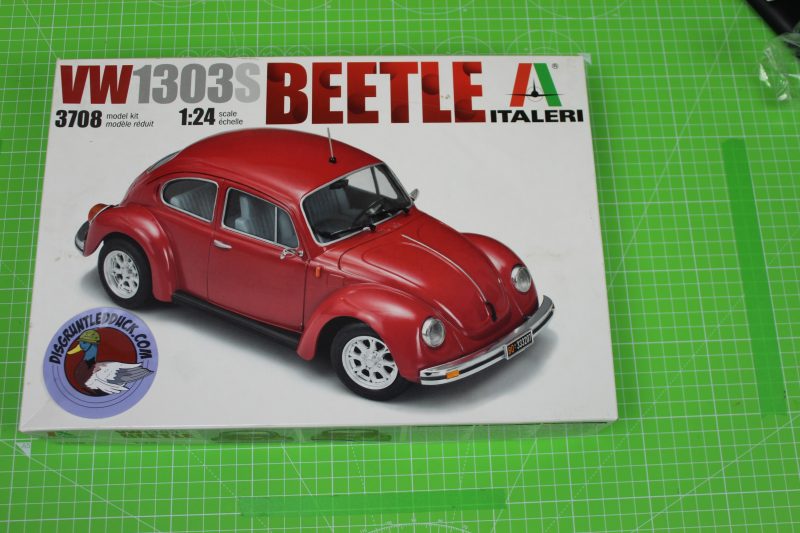 Italeri 1/24th Scale Model Volkswagen Beetle Model Kit