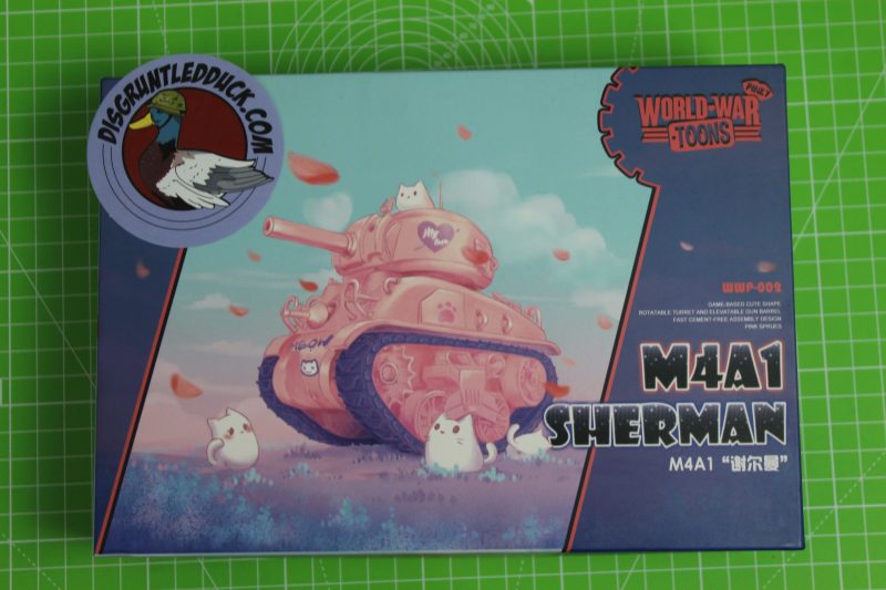 Meng Tank Pinky World War Toons M4A1 Sherman Plastic Model Kit