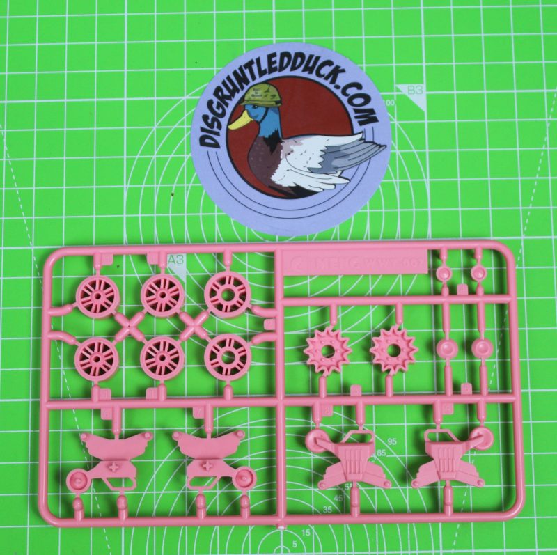 Meng Pinky Sherman Parts Sprue