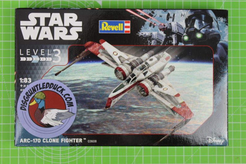 Revell 1/83rd Scale Star Wars ARC-170 Clone Fighter Plastic Model Kit