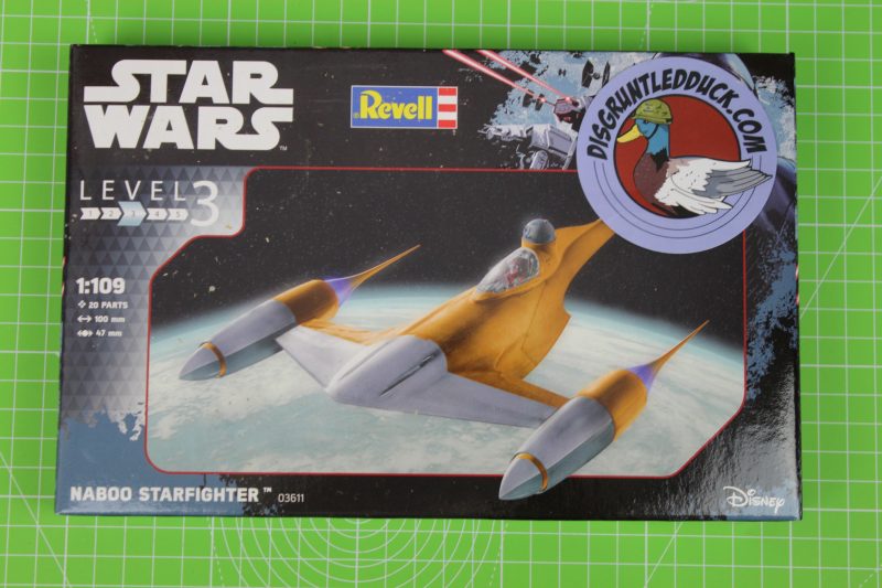 Revell 1/109th Scale Star Wars Naboo Starfighter Plastic Model Kit