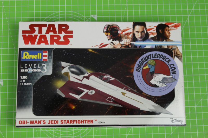 Revell 1/80th Scale Star Wars Obi-Wan's Jedi Starfighter Plastic Model Kit