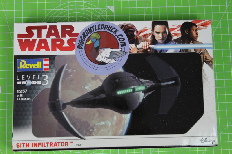 Revell 1/257th Scale Star Wars Sith Infiltrator Plastic Model Kit