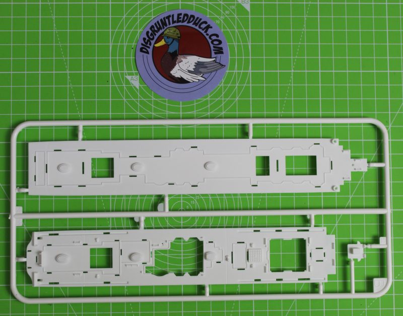 Sprues Of Deck Parts For The !/700 Titanic Model Kit