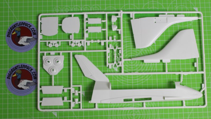 Final Sprue Containing Wing Fuselage And Internal Parts For The 1/44th Scale Space Shuttle Atlantis