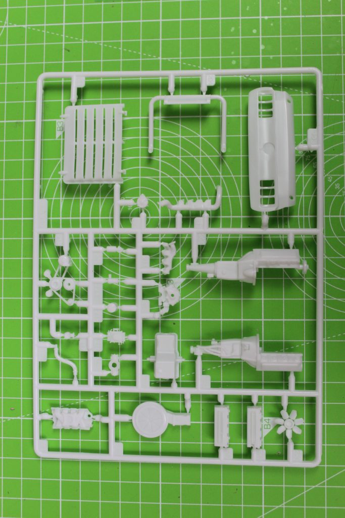 Sprue Of Parts For The Mustang Model Kit