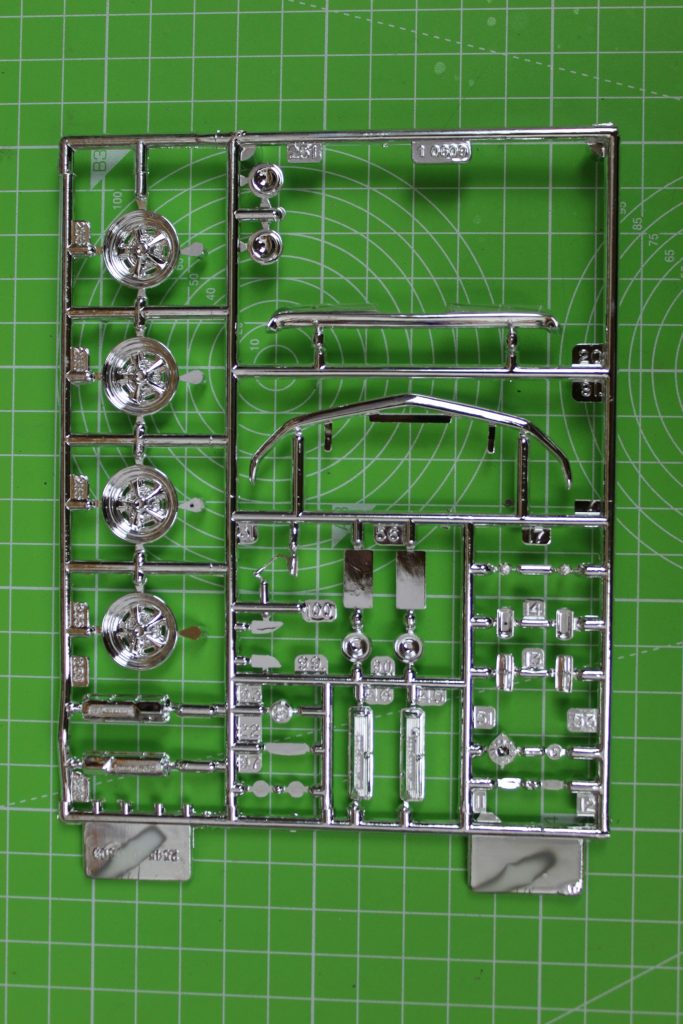 Chrome Parts For The Mustang Scale Model