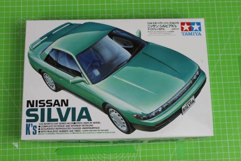 1/24th Scale Tamiya Nissan Silvia K's Plastic Model Kit