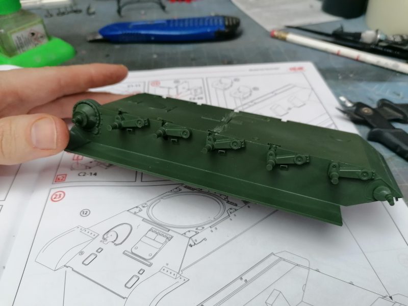 Fitting In The T34 Tanks Suspension