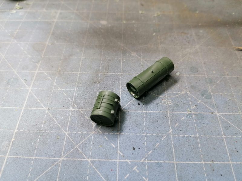 Making The External Fuel Tanks For The Russian Tank Model