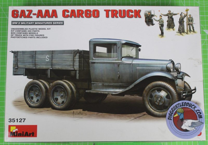 Miniart Gaz-AAA Cargo Truck Scale Model Kit Review