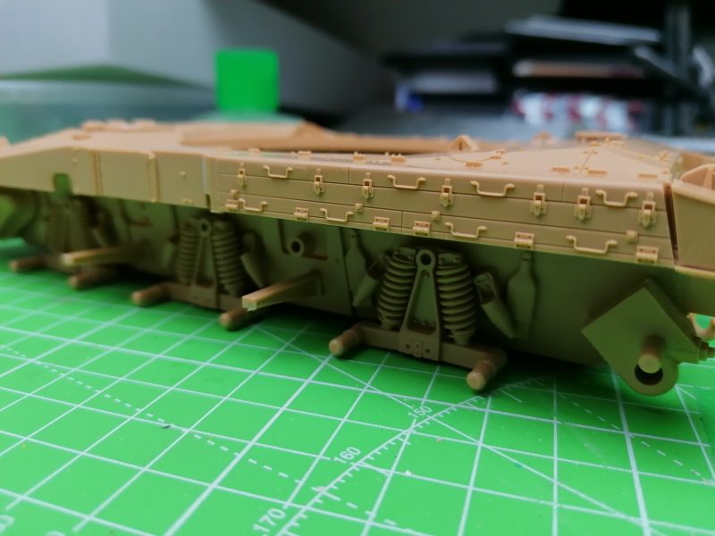 A Close Look At Some Of The Details On The Tamiya 1/35th Israel Merkava MBT