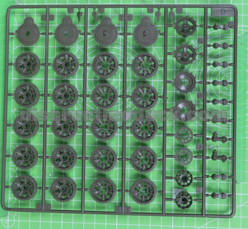 Trumpeter T-55 Road Wheel Sprue