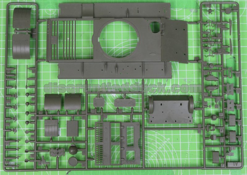 T-55 Model Upper Hull Parts