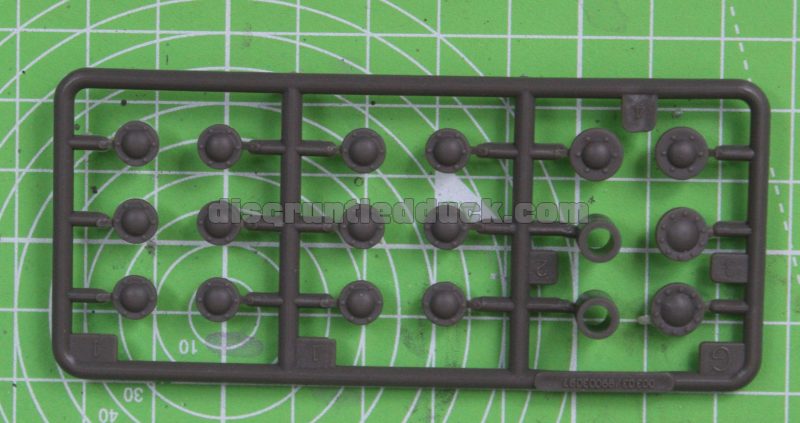 Wheel Nuts For The 1/35th Scale T-55 Model