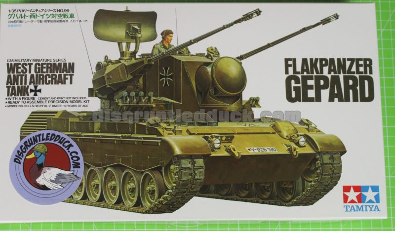 Tamiya 1/35th Flakpanzer Gepard Scale Model Kit