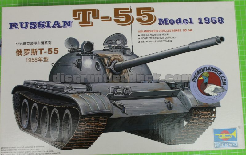 Trumpeter 1/35th T-55 Russian (Mod.1958) MBT Scale Model Kit