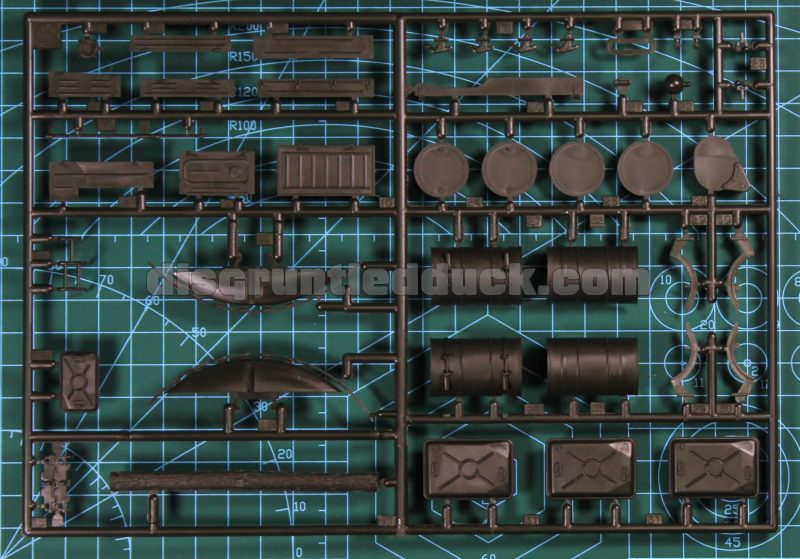 Parts Sprue For The Tamiya 1/35th Russian T-62A