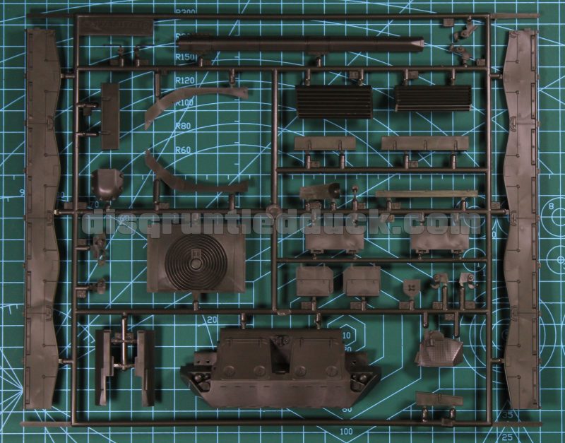 Sprue Of Parts For The Tamiya Flakpanzer Gepard Model Kit