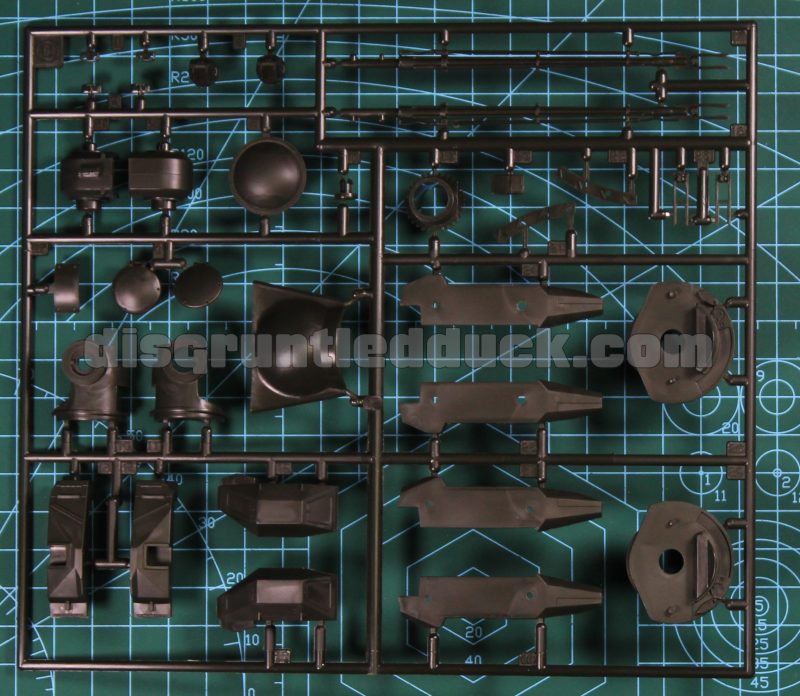 Parts Sprue For The Scale Model Anti Aircraft Kit From Tamiya