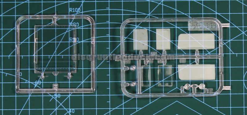 Clear Parts For The Italeri Hummer Model Kit