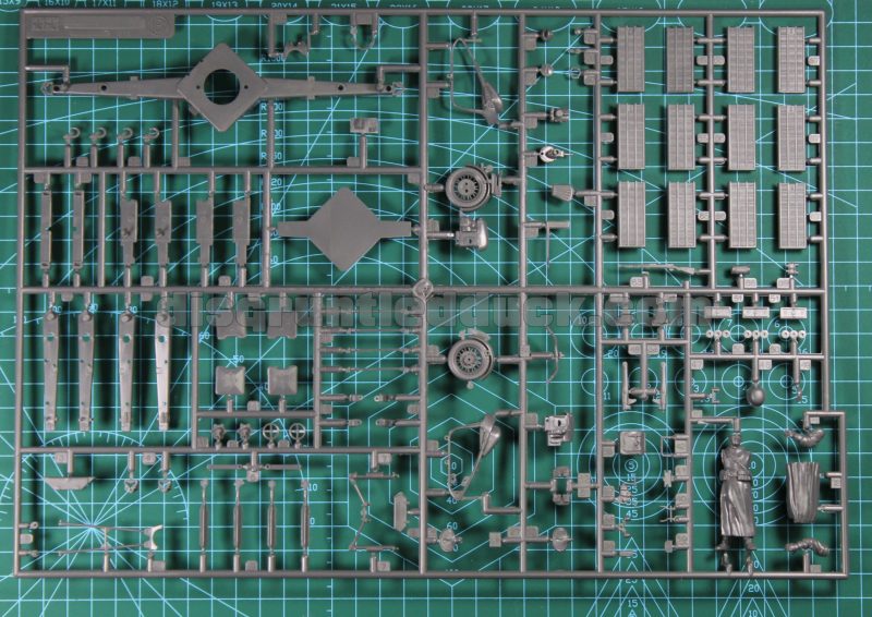 Detailed Parts For The German Flak36/37 Tamiya Model Kit