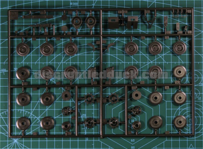 Wheels And Drive Sprocket Sprue For The M577 1/35th Scale Model Kit