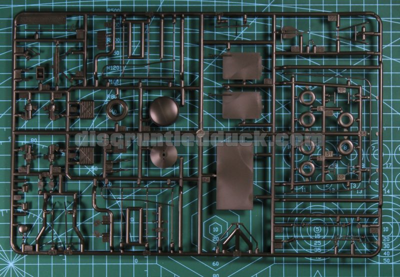 Parts Sprue For The Tamiya 1/35th "Pibber" River Boat Scale Model