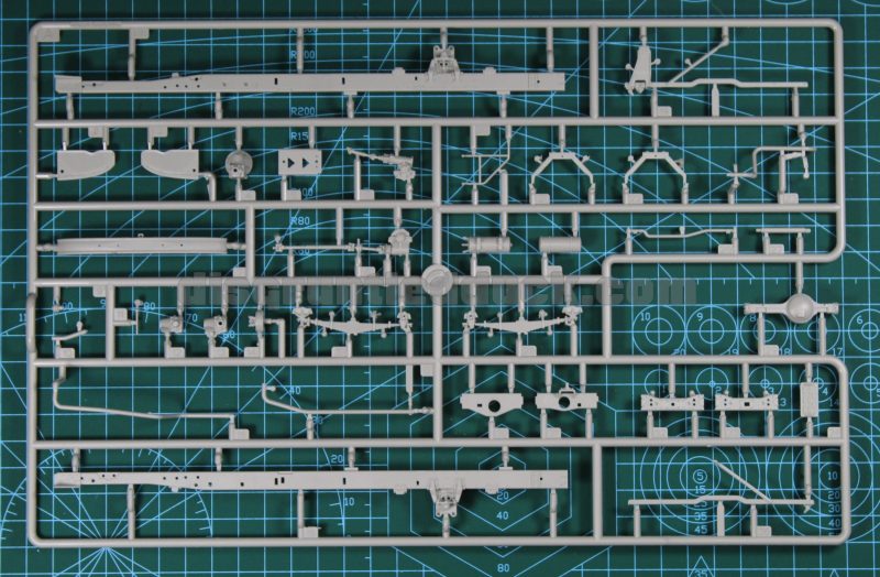 Sprue Containing Chassis Parts For The Cargo Truck Model