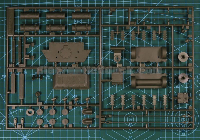 Detail Parts Sprue For The SU-122 Scale Model Kit