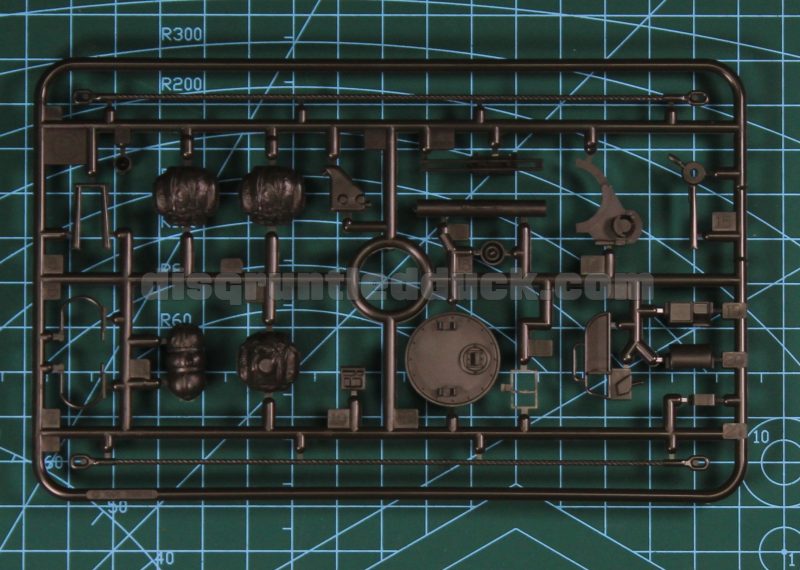 Stowage And Detail Parts For The German Troop Carrier Model Kit