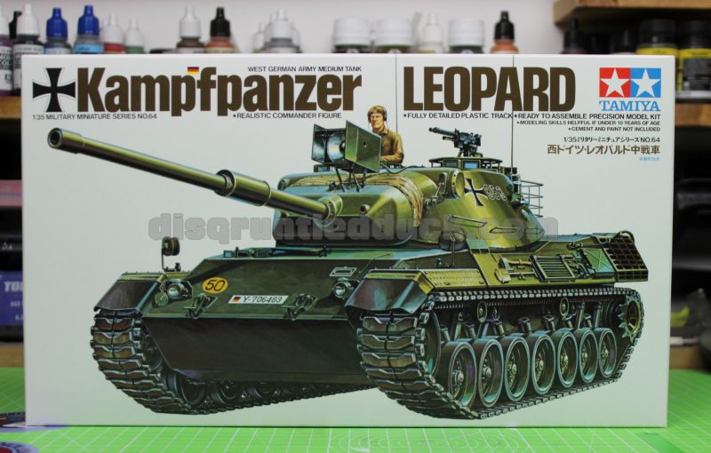 Tamiya 1/35th West German Leopard Tank Model Kit