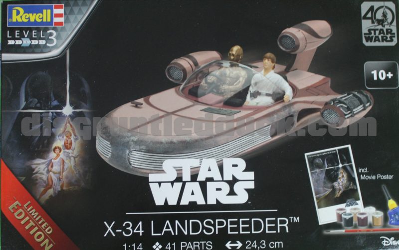 Limited Edition Revell Star Wars X-34 Landspeeder