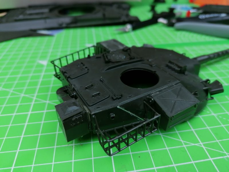 The Turret Of The Tamiya Chieftain Model Kit