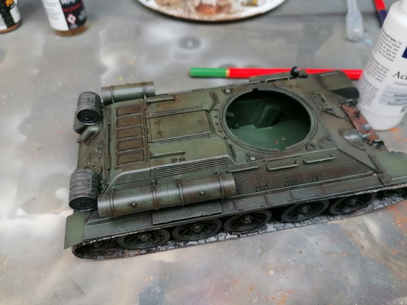 Weathering The T34 Tank Model