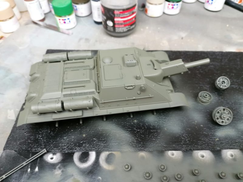 Trying Another Green For This Russian Tank