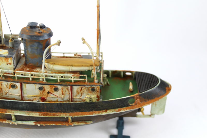 Completed Tug Boat Model Kit