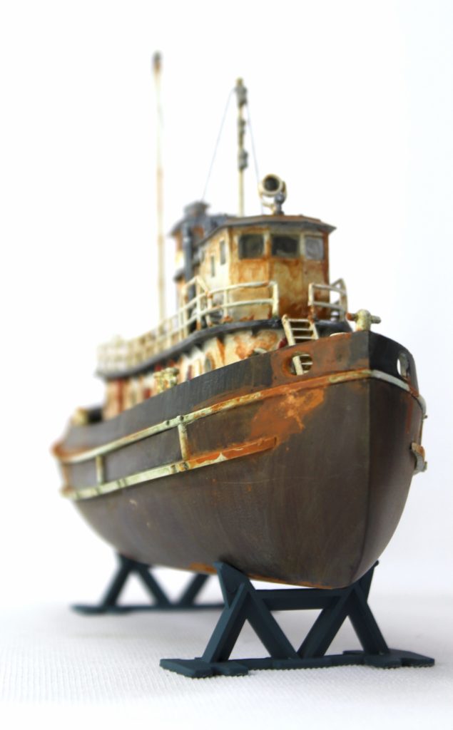 108th Scale Tug Boat Model