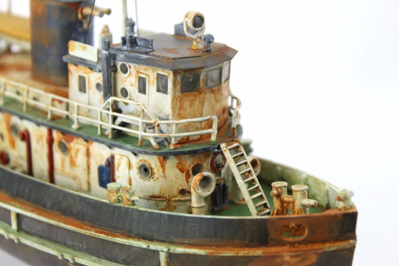 Old And Rusty Tug Boat
