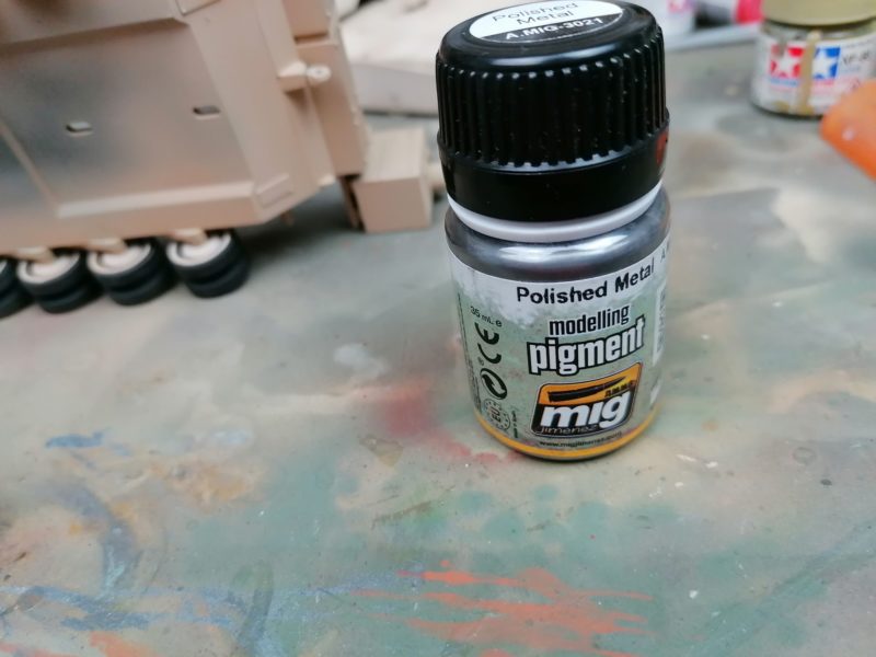 I Want To Try Out Some Of This Polished Metal Pigment From Mig