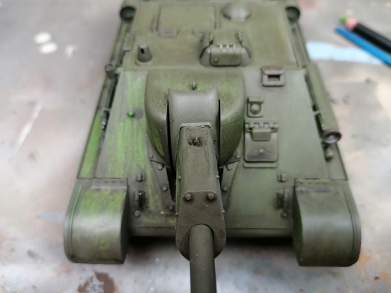 You Can See How Well The Weathering Pencils Show Up On The Model
