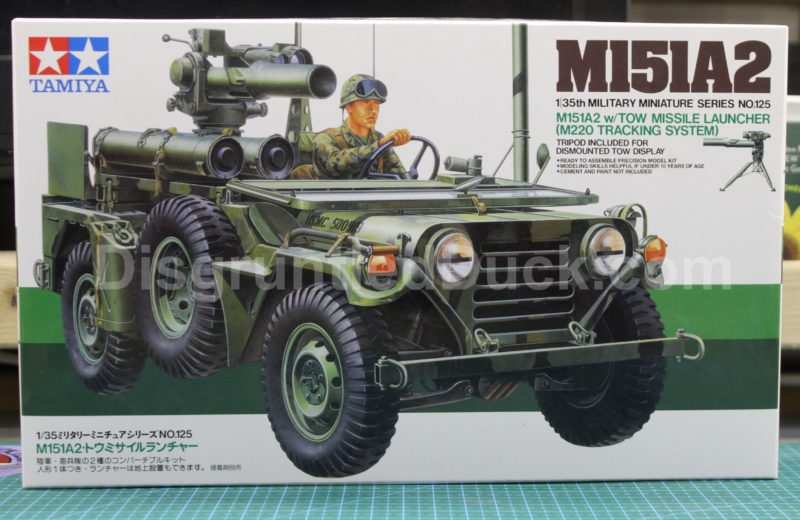 Tamiya 1/35th U.S. M151A2 with TOW Missile Launcher Unboxing And Review Video